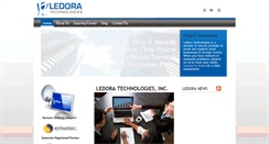 Desktop Screenshot of ledora.com