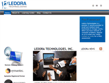 Tablet Screenshot of ledora.com